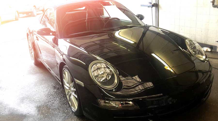 Op Maat Glascoating Lakverzegeling Porsche 911 Cabrio